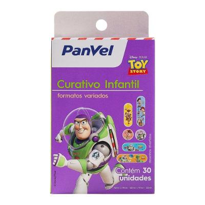 Curativo Buzz Lightyear Panvel Toy Story 30 Unidades