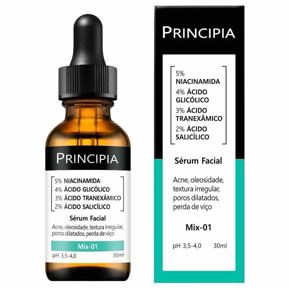 Kit Principia Trio Antiacne Sérum Niacinamida 10% + Sérum Mix-01 + Sérum Ácido Mandélico 10% - 4
