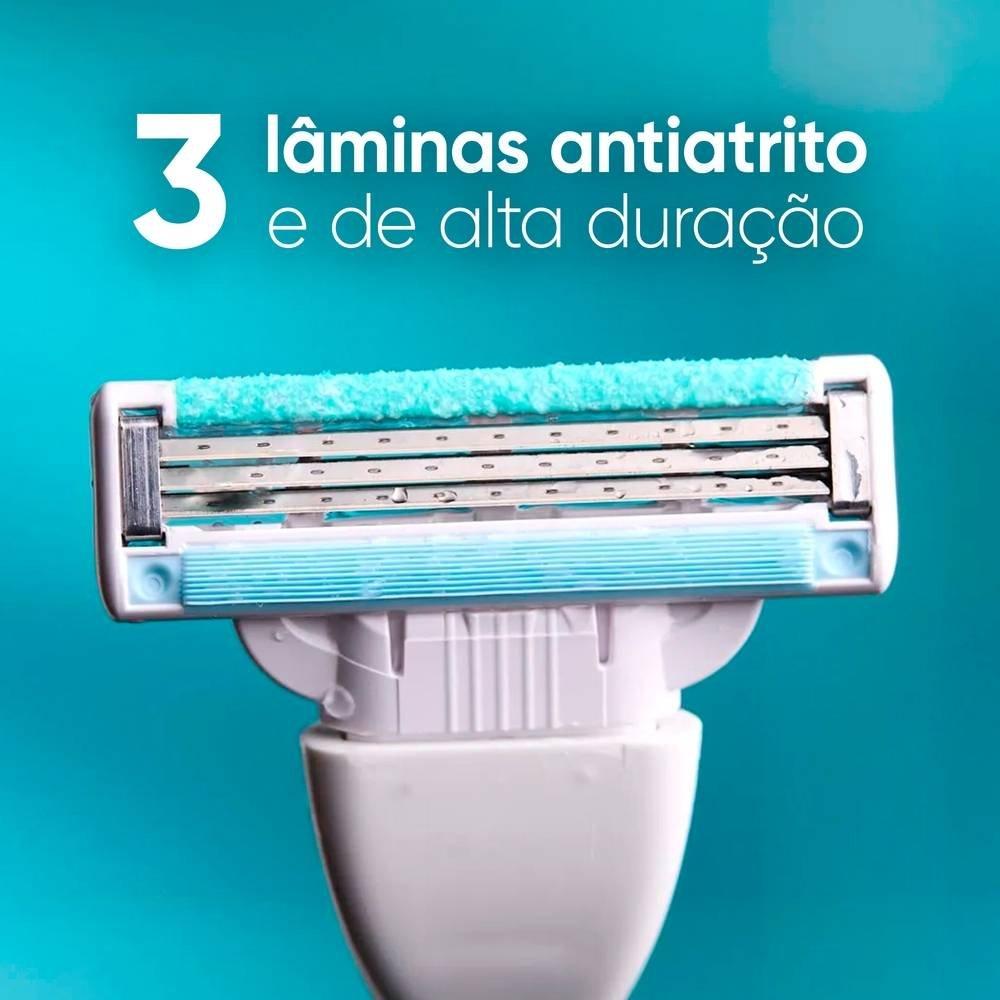 Carga Para Aparelho Depilatório Gillette Venus Pele Sensível Com 4 Unidades - 4