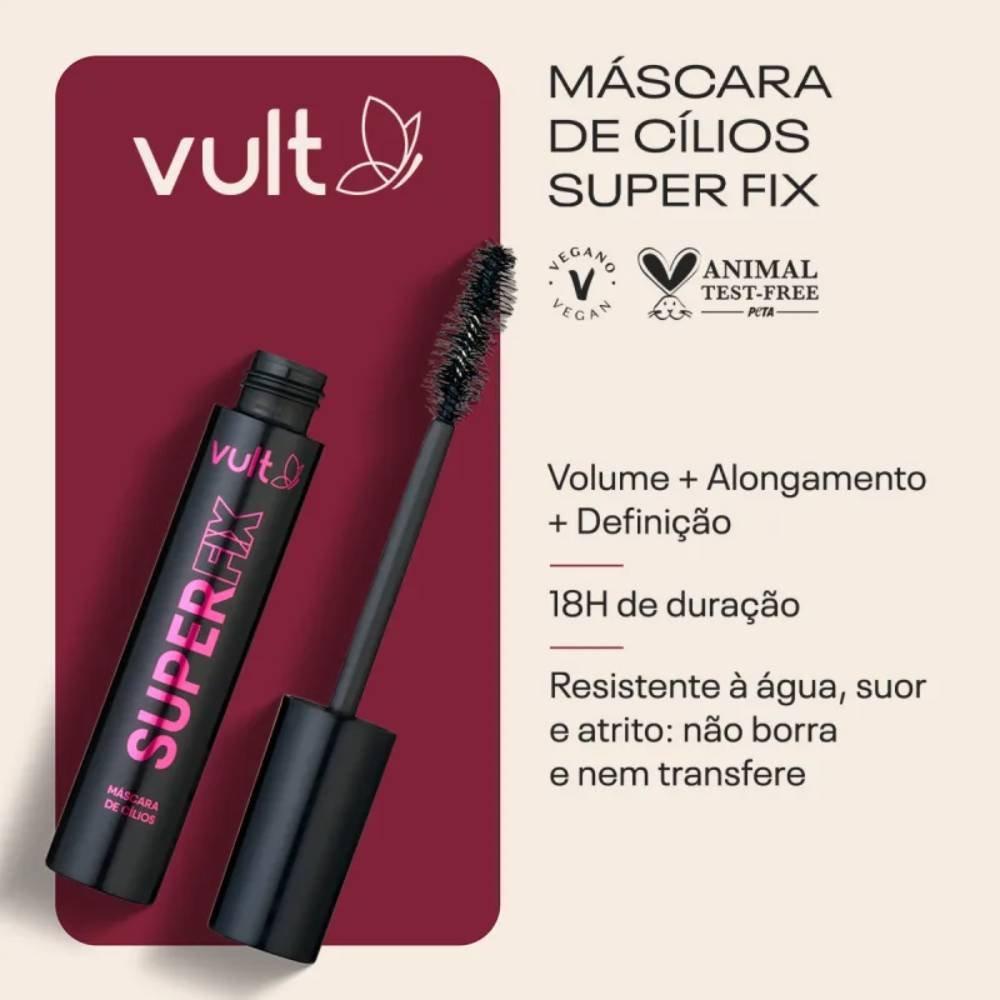 Máscara De Cílios Vult Super Fix 10g - 4