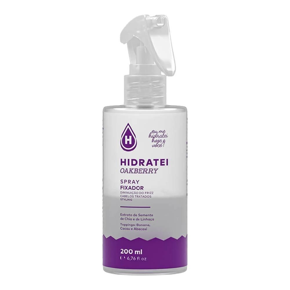 Spray Fixador Capilar Hidratei Oakberry 200ml - 1