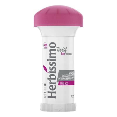Desodorante Em Creme Herbíssimo Hibisco 45g