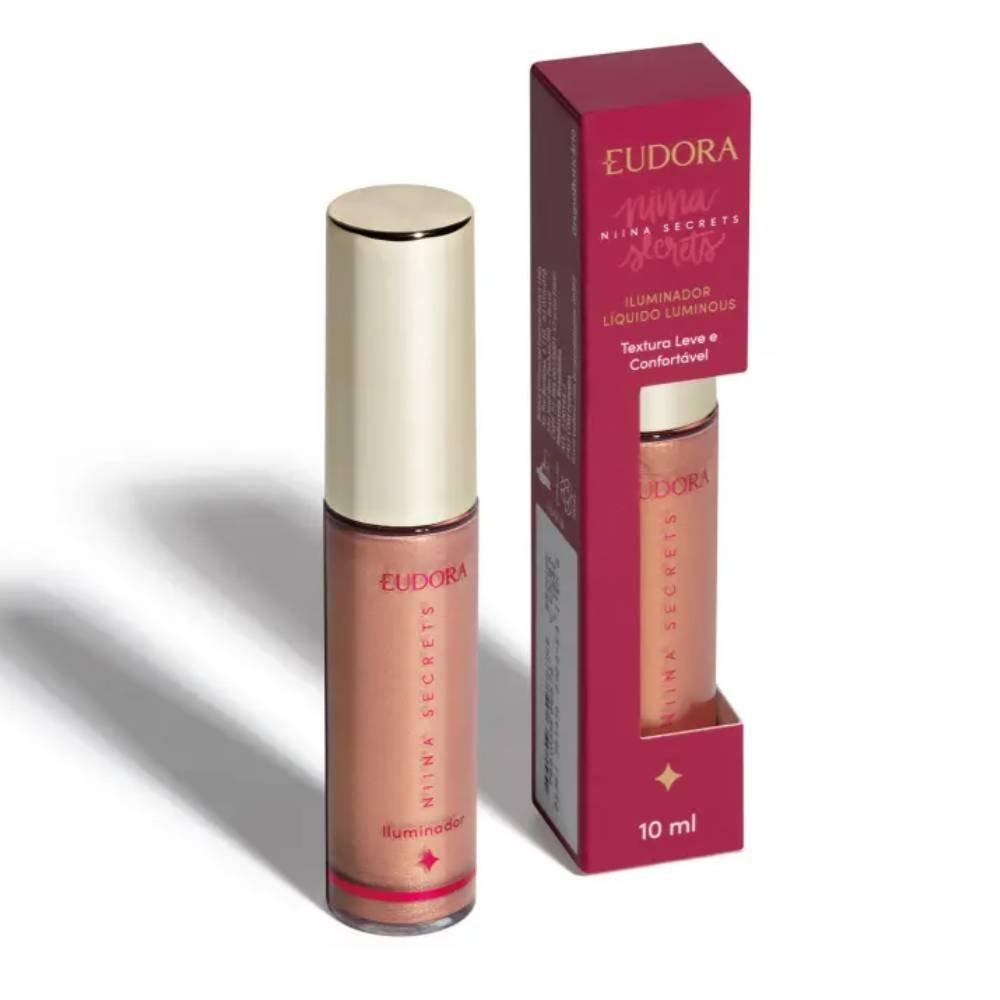 Iluminador Líquido Eudora Niina Secrets Luminous Bronze 10ml - 2