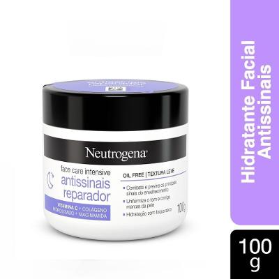 Hidratante Facial Neutrogena Face Care Intensive Antissinais Reparador 100g