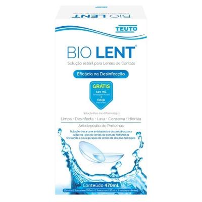 Kit Bio Lent Solução Para Lente De Contato 350 +120ml