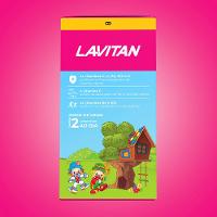 Vitamina Infantil Mastigável Tutti-frutti Lavitan Patati Patatá Com 60 Comprimidos - 4