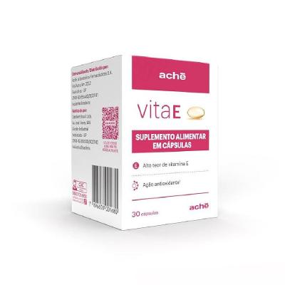 Vitamina E Aché Vita E 30 Cápsulas