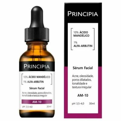Sérum Facial Antiacne E Oleosidade Principia Am-10 Ácido Mandélico 10% 30ml
