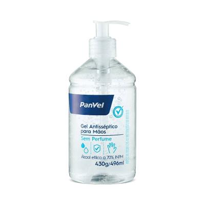 Gel Antisséptico Panvel Sem Perfume 496ml
