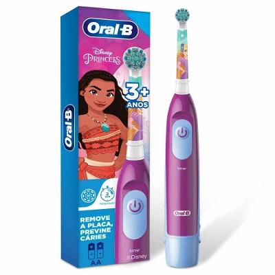 Escova Dental Infantil Oral-b Elétrica Princesas