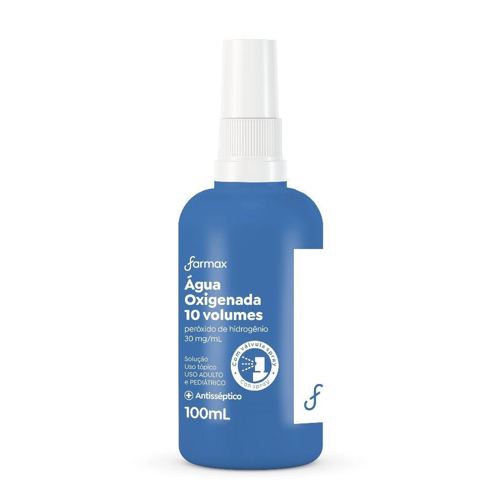 Agua Oxigenada Antissepitco 10v Spray Farmax 100ml - 1