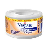 Fita Micropore Bege Nexcare. Rolo De 25mm X 1,35m - 2