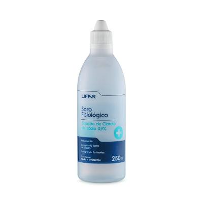 Soro Fisiologico Lifar 0,9% 250ml