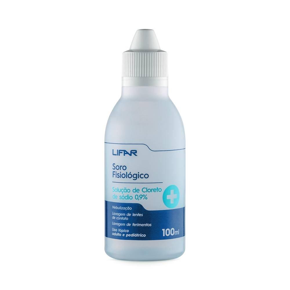 Soro Fisiologico Lifar 0,9% 100ml - 1