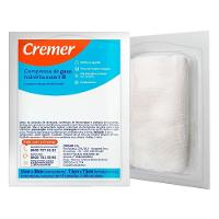 Compressa Gaze Estéril 13 Fios 7,5x7,5 Com 10 Unidades - 1