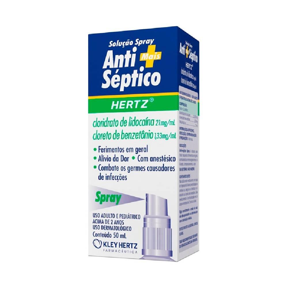 Antisseptico Hertz Spray 50ml - 1