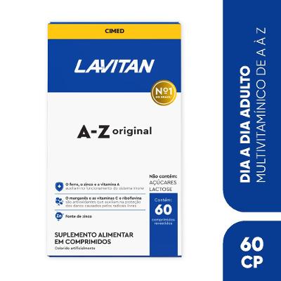 Multivitamínico Lavitan Az Original Com 60 Comprimidos