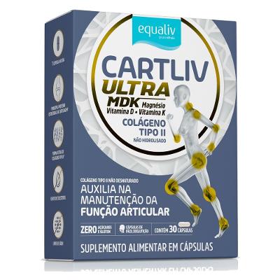 Suplemento Alimentar Equaliv Cartliv Ultra Mdk 30 Cápsulas