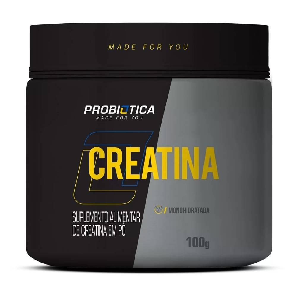 Creatina Pura Probiotica Pote 100g - 1