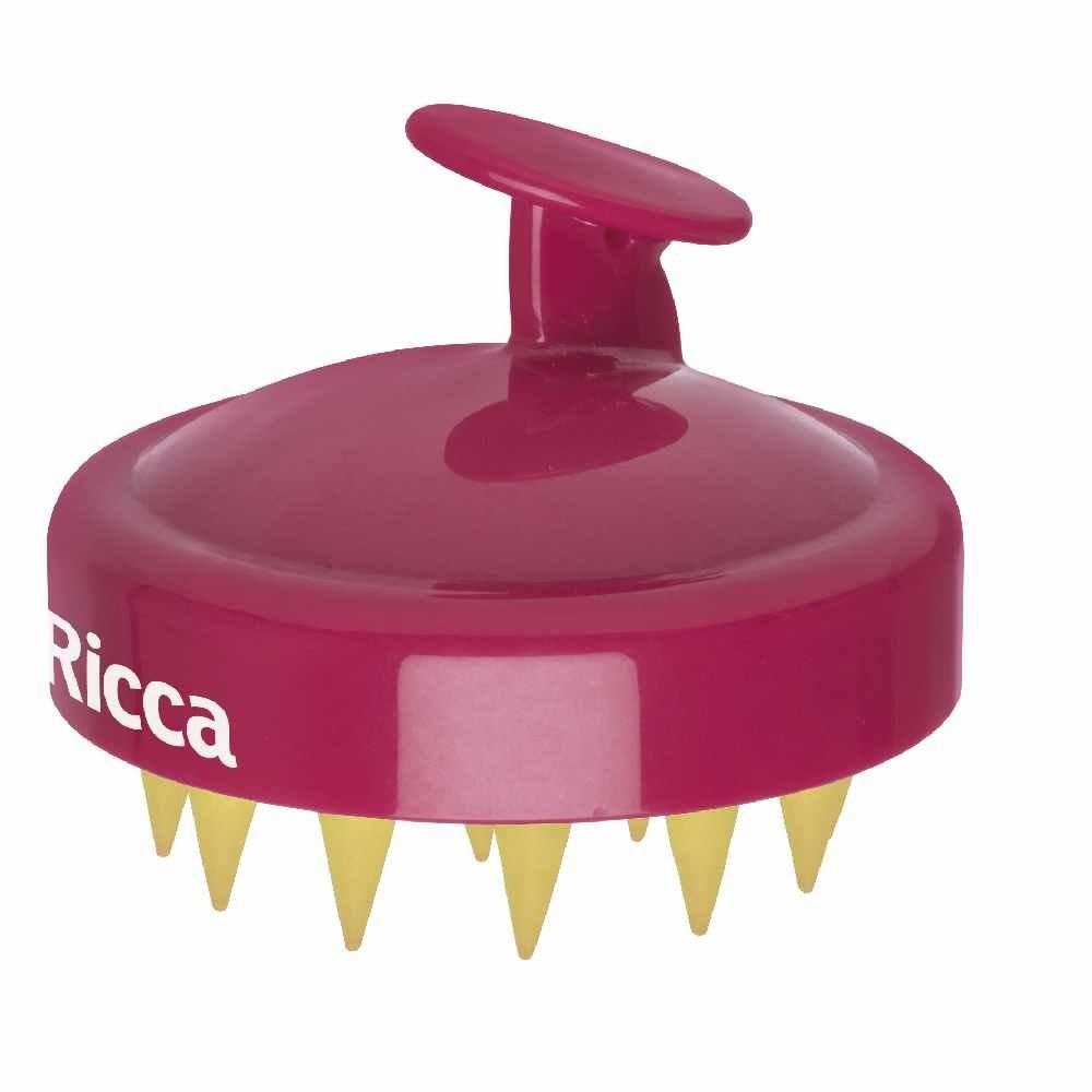 Escova Massageadora De Couro Cabeludo Ricca Brush - 1