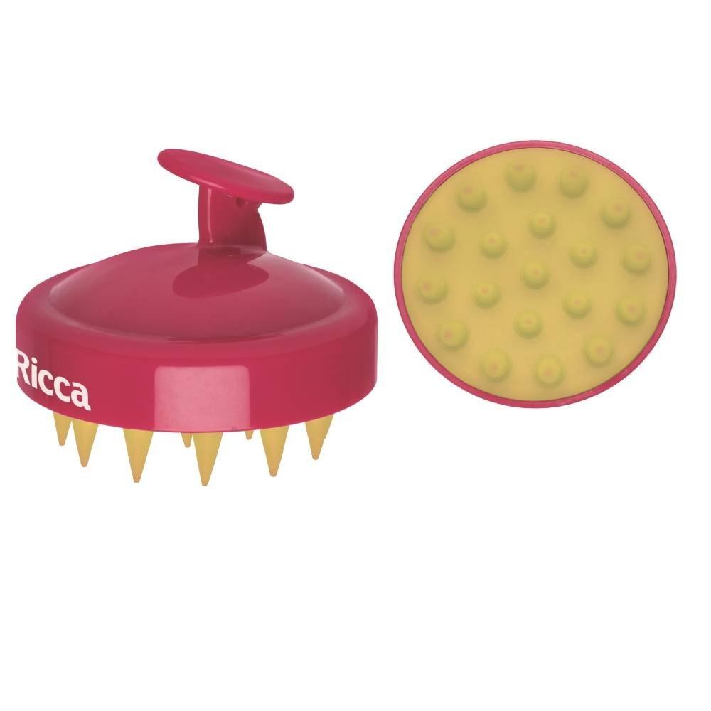 Escova Massageadora De Couro Cabeludo Ricca Brush - 2