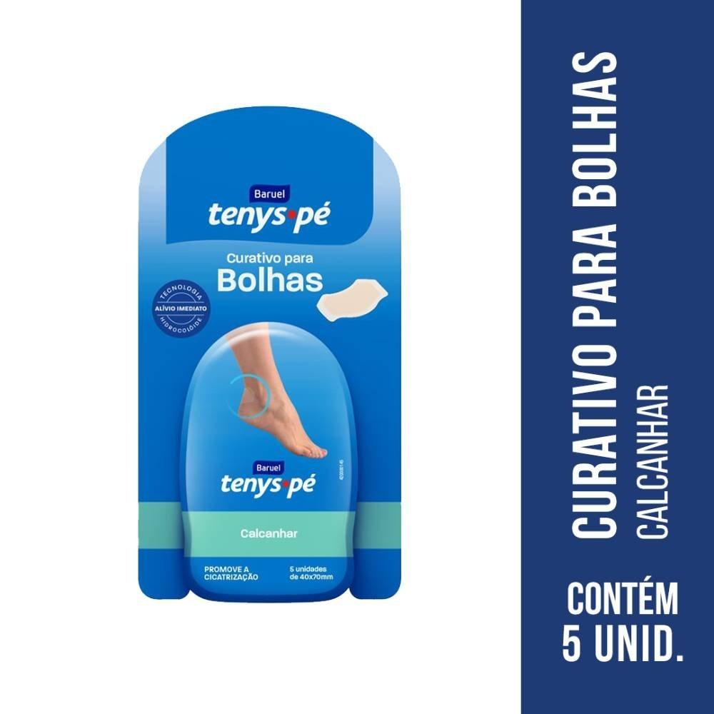 Adesivo Hidrocoloide Calcanhar Tenys Pe Baruel Com 5 Unidades - 1