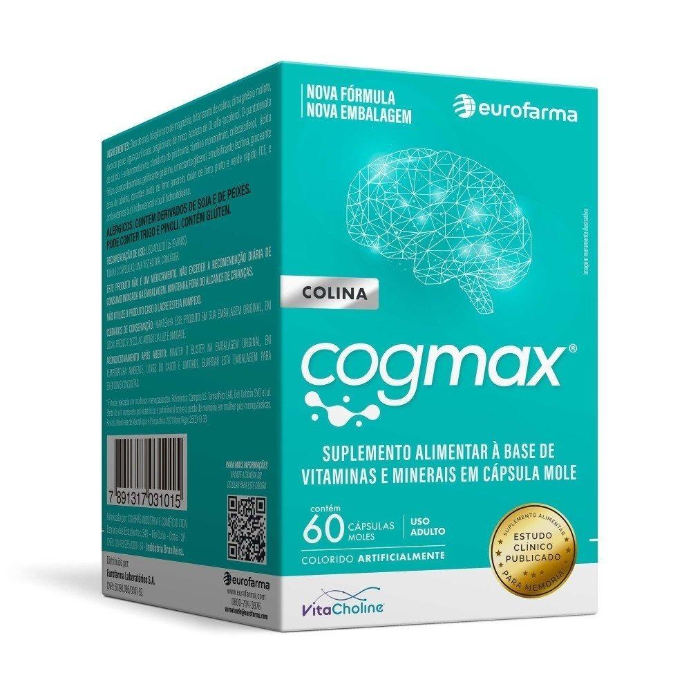 Suplemento Vitamínico Cogmax 60 Cápsulas - 1