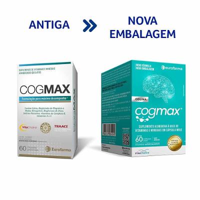 Suplemento Vitamínico Cogmax 60 Cápsulas