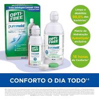 Kit Solução Para Lentes Opti-free Puremoist 300ml Grátis Frasco 120ml - 2