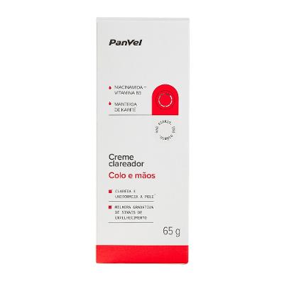 Creme Clareador Colo E Mãos Panvel 65g