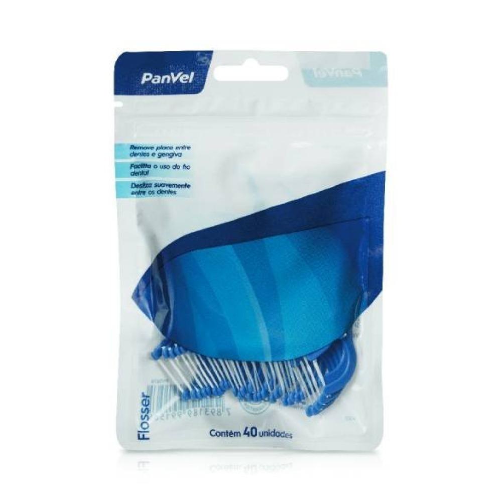 Fio Dental Flossers Panvel 40 Unidades - 2