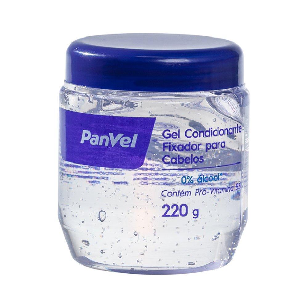 Gel Condicionante Fixador Para Cabelos Panvel 220g - 1