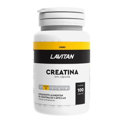 Creatina Lavitan 100 Cápsulas