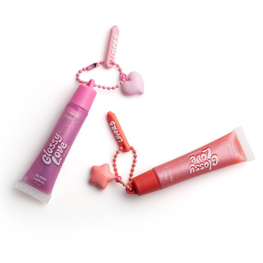 Gloss Labial Glossy Love Panvel Cosmic Make Up Sugar 7ml - 3