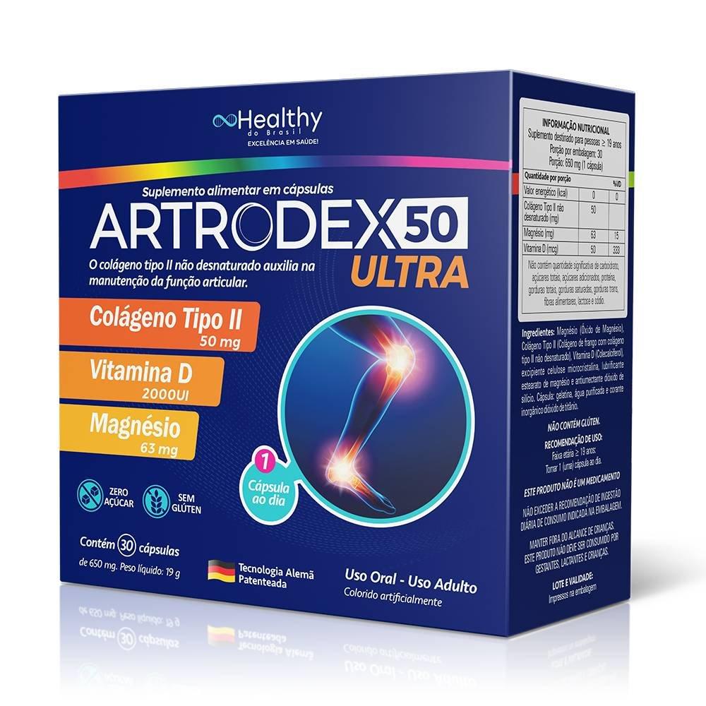Colageno Tipo Ii Artrodex 50 Com 40mg 30 Capsulas - 2