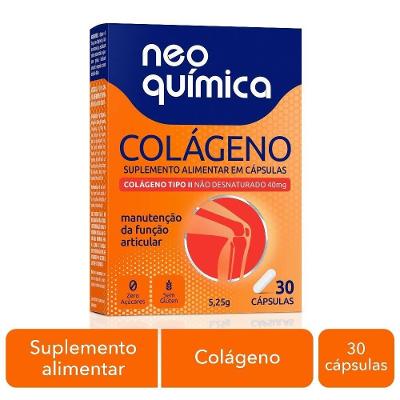 Colageno Tipo 2 Articulações Neo Química 30 Cápsulas-