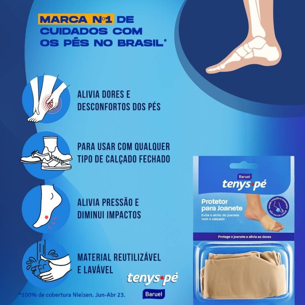 Luva Protecao Joanetes Tenys Pe Baruel 34 - 38 - 2