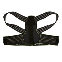 Corretor Postural Com Ajuste Triplo Mercur Preto P - 2