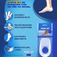 Calcanheira Silicone Tenys Pe Baruel 39 - 43 - 2