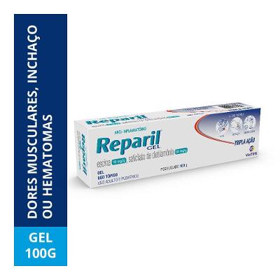 Reparil Gel Escina + Salicilato De Dietilamônio 100g