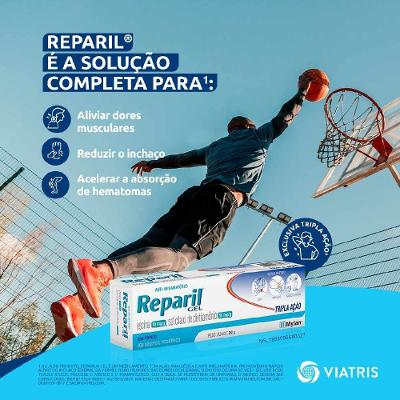 Reparil Gel Escina + Salicilato De Dietilamônio 100g