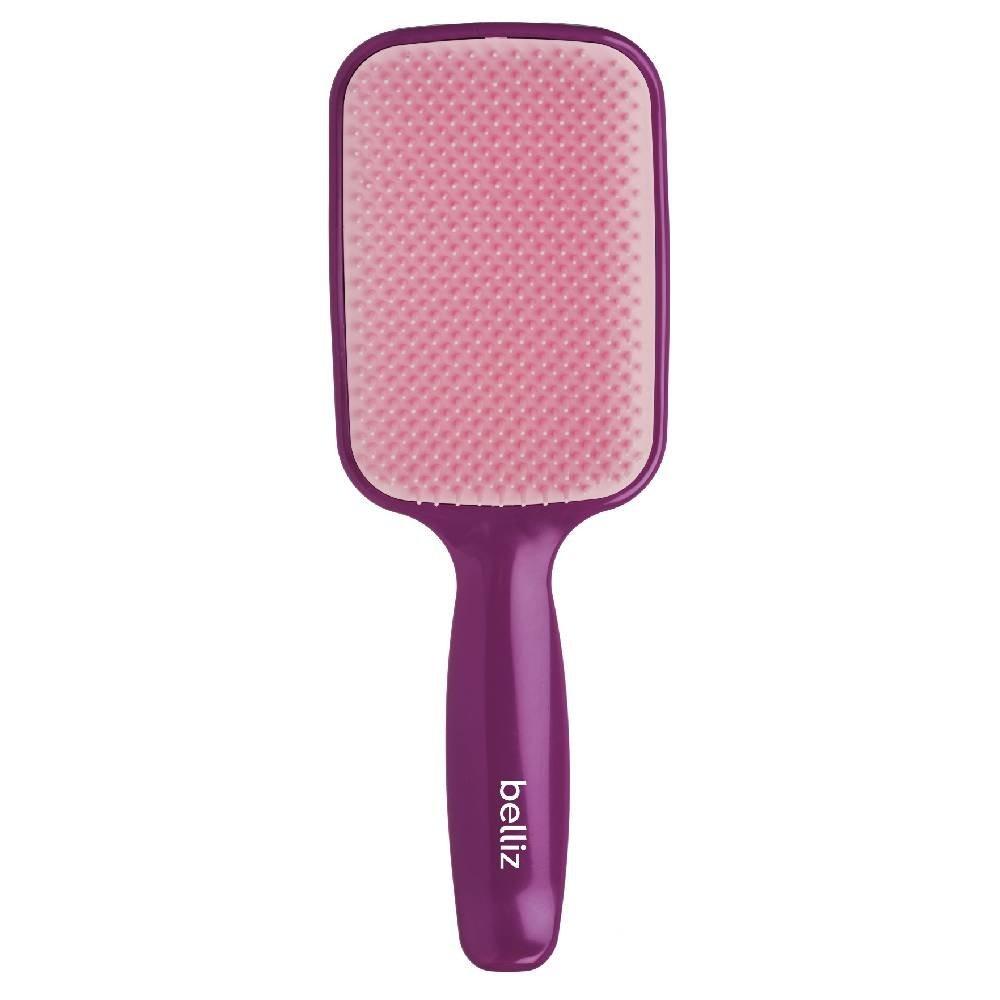 Escova De Cabelo Belliz Flex Raquete Cassis - 1