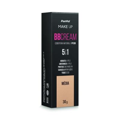 Bb Cream Panvel Make Up 5 Em 1 Fps30 Média 30g