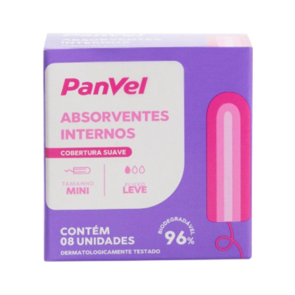Absorvente Interno Panvel Essencial Mini 8 Unidades - 1