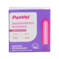 Absorvente Interno Panvel Essencial Mini 8 Unidades - 1