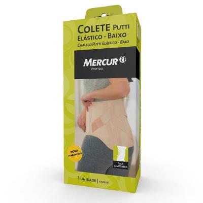 Colete Putti Elástico Mercur Reto Baixo G
