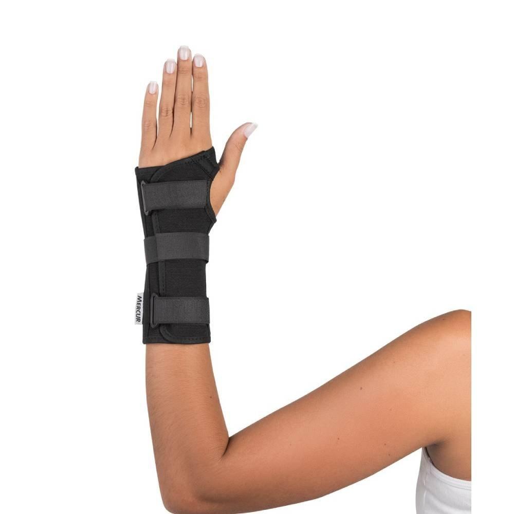 Órtese Curta Punho Com Tala Mercur Esquerda Pequeno - 1