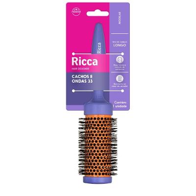 Escova Para Cabelos Ricca Premium Cerâmica