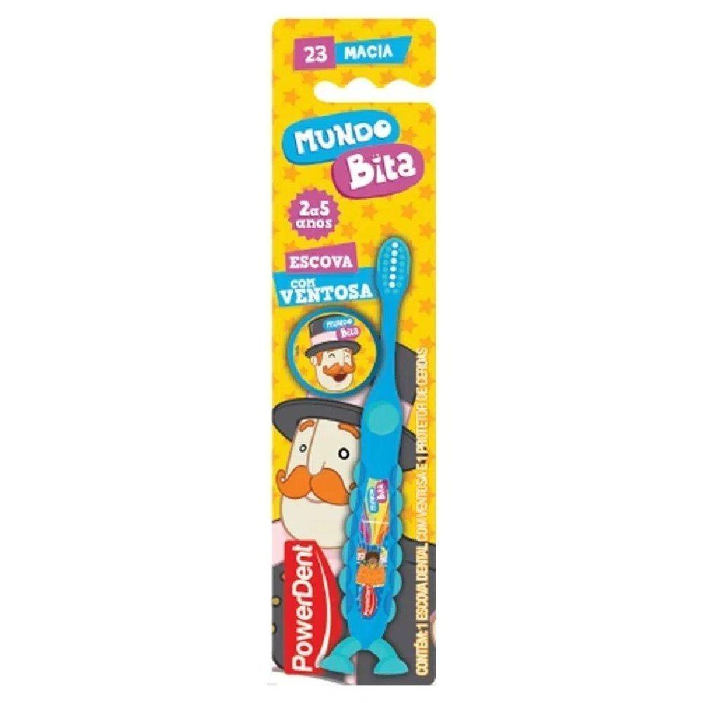 Escova De Dente Infantil Powerdent Mundo Bita 2 A 5 Anos - 1