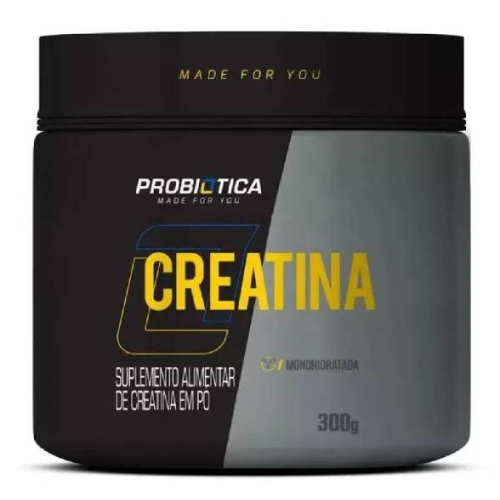 Creatina Pura Probiótica Pote 300g - 1